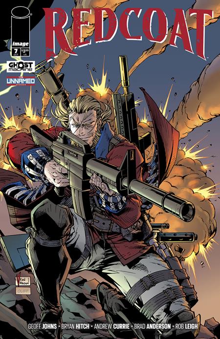 REDCOAT #7 CVR C V KEN MARION & STEVE OLIFF CONNECTING VAR Image Comics Geoff Johns Bryan Hitch, Andrew Currie, Brad Anderson V Ken Marion, Steve Oliff PREORDER