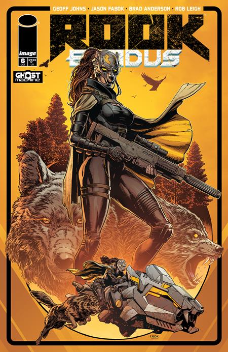 ROOK EXODUS #6 CVR B JASON FABOK & BRAD ANDERSON DIRE WOLF VAR Image Comics Geoff Johns Jason Fabok, Brad Anderson Jason Fabok, Brad Anderson PREORDER