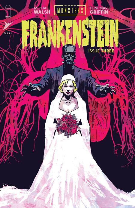 UNIVERSAL MONSTERS FRANKENSTEIN #3 (OF 4) CVR A MICHAEL WALSH Image Comics Michael Walsh Michael Walsh, Toni Marie Griffin Michael Walsh PREORDER