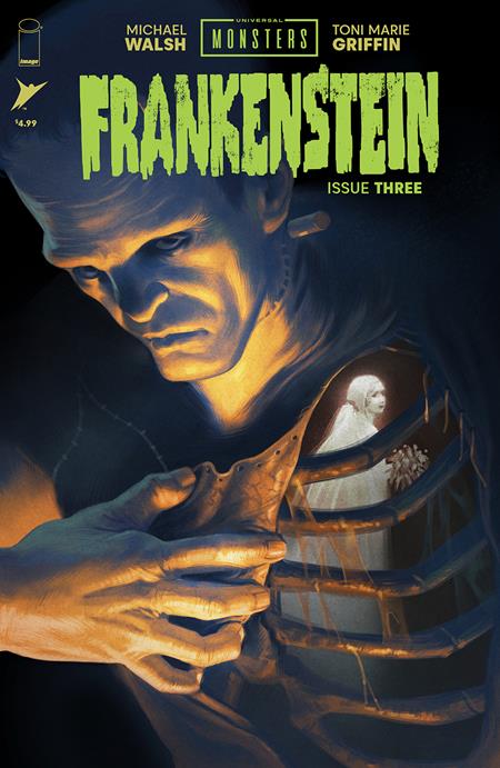 UNIVERSAL MONSTERS FRANKENSTEIN #3 (OF 4) CVR E INC 1:50 REIKO MURAKAMI VAR Image Comics Michael Walsh Michael Walsh, Toni Marie Griffin Reiko Murakami PREORDER