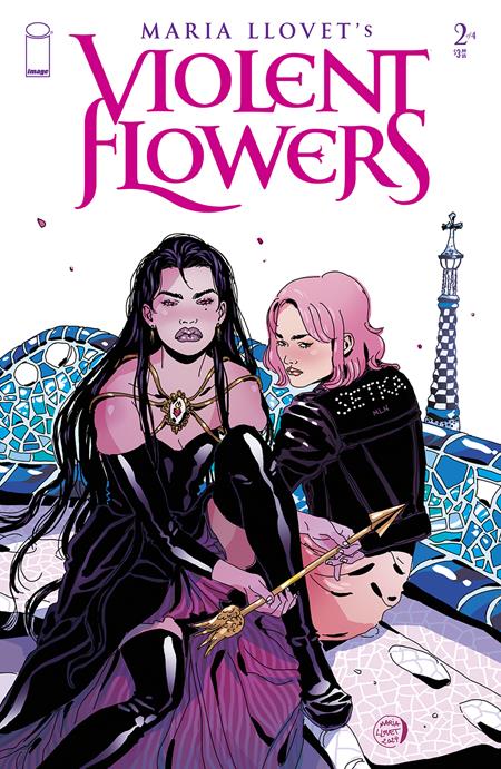 VIOLENT FLOWERS #2 (OF 4) CVR A MARIA LLOVET (MR) Image Comics Maria Llovet Maria Llovet Maria Llovet PREORDER