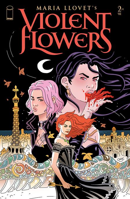 VIOLENT FLOWERS #2 (OF 4) CVR D JESUS ORELLANA VAR (MR) Image Comics Maria Llovet Maria Llovet Jesus Orellana PREORDER