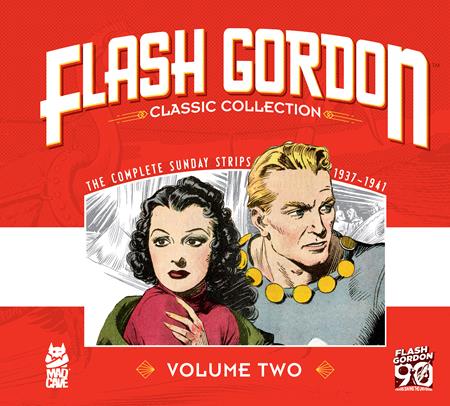 FLASH GORDON CLASSIC COLLECTION HC VOL 2 Mad Cave Studios Don Moore, Alex Raymond Alex Raymond Alex Raymond PREORDER