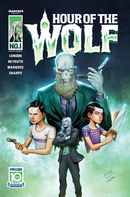 HOUR OF THE WOLF #1 (OF 4) CVR B RAYMUND BERMUDEZ VAR Mad Cave Studios Mark London Danilo Beyruth Raymund Bermudez PREORDER