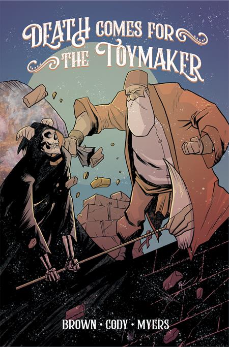 DEATH COMES FOR THE TOYMAKER TP (MR) Magma Comix Dakota Brown Ryan Cody Ryan Cody PREORDER