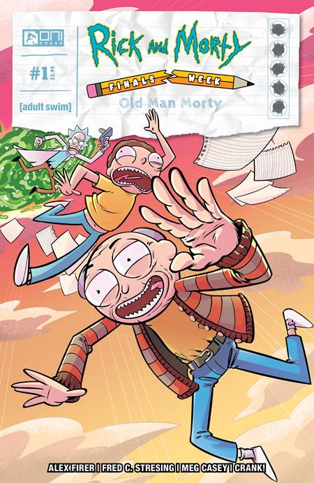 RICK AND MORTY FINALS WEEK OLD MAN MORTY #1 (ONE SHOT) CVR A FRED C STRESING (MR) Oni Press Alex Firer Fred C. Stresing Fred C. Stresing PREORDER