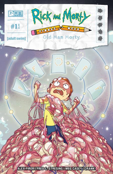 RICK AND MORTY FINALS WEEK OLD MAN MORTY #1 (ONE SHOT) CVR B JULIETA COLAS VAR (MR) Oni Press Alex Firer Fred C. Stresing Julieta Colas PREORDER