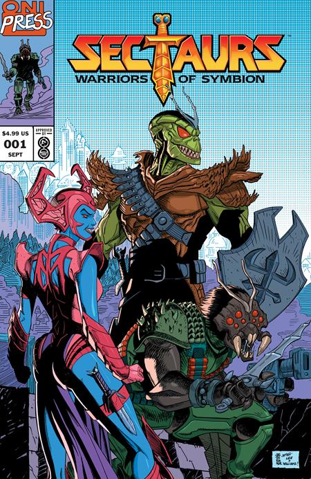 SECTAURS #1 (OF 3) CVR F INC 1:50 AJIT JOTHIKUMAR HOMAGE ANDREW DALHOUSE VAR Oni Press Dennis Culver Ramon Bachs Ajit Jothikumar, Andrew Dalhouse PREORDER