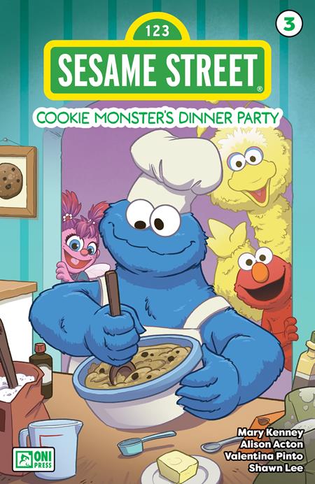 SESAME STREET #3 (OF 4) CVR A ALISON ACTON Oni Press Mary Kenney Alison Acton Alison Acton PREORDER