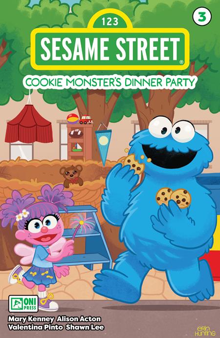 SESAME STREET #3 (OF 4) CVR B ERIN HUNTING VAR Oni Press Mary Kenney Alison Acton Erin Hunting PREORDER