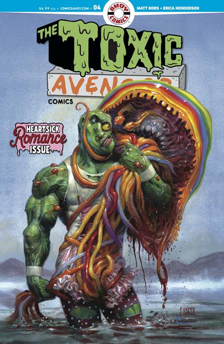 The Toxic Avenger Comics 4 Comic Fred Harper Ahoy Comics 2025