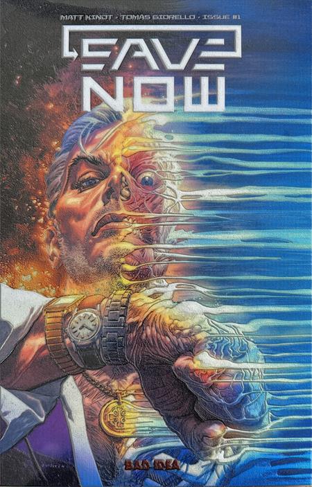 Save Now 1 Comic Lewis Larosa Chromium Variant Bad Idea Comics 2025