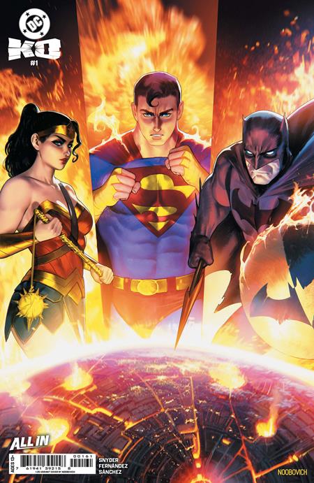 DC K.O. 1 Comic 1:25 Noobovich Incentive DC Comics 2025