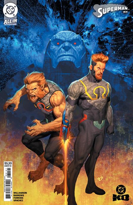 Superman, Vol. 6 31 Comic Ariel Olivetti Variant DC Comics 2025