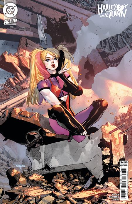 Harley Quinn, Vol. 4 55 Comic Mahmud Asrar Variant DC Comics 2025