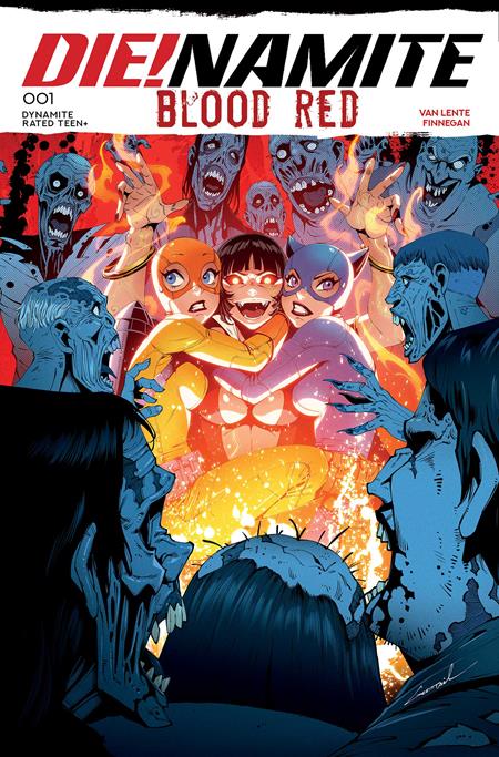 Die!Namite: Blood Red 1 Comic Godtail Variant Dynamite Entertainment 2025