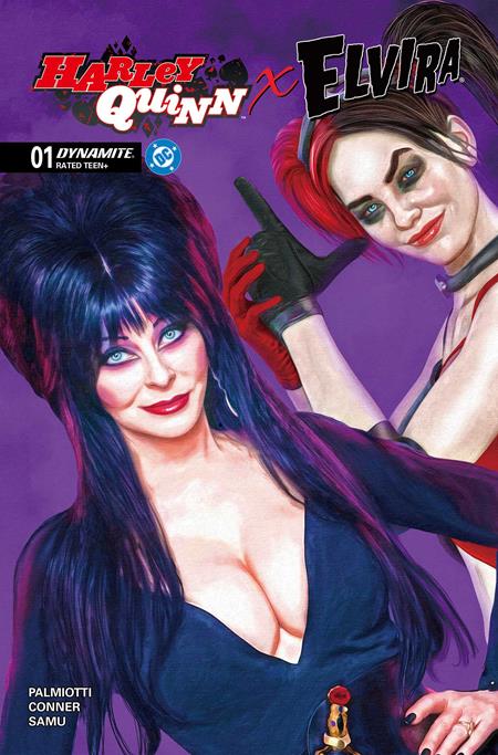Harley Quinn X Elvira 1 Comic Mark Spears Dynamite Entertainment 2025