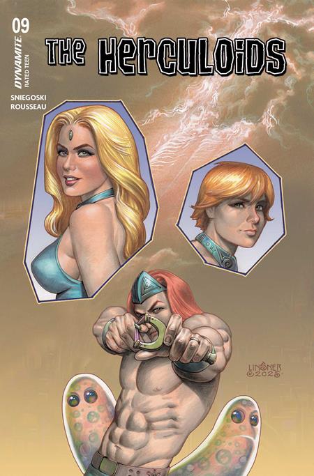 The Herculoids 9 Comic Joseph Micheal Linsner Dynamite Entertainment 2025