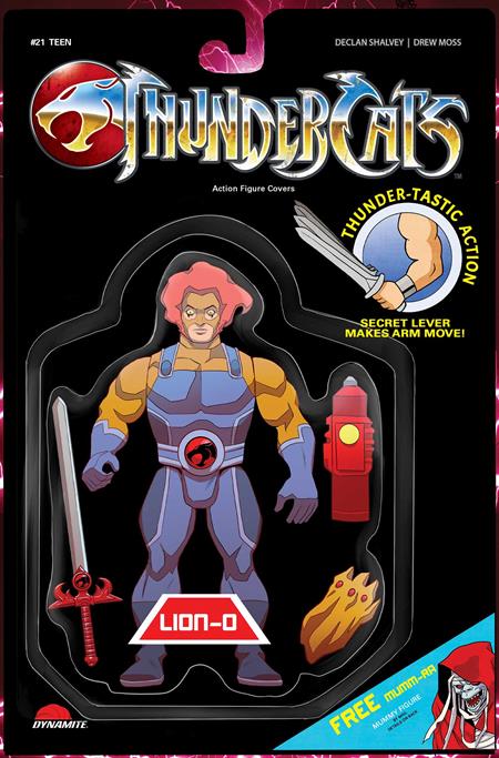 Thundercats, Vol. 3 (Dynamite Entertainment) 21 Comic Drew Moss Action Figure Variant Dynamite Entertainment 2025