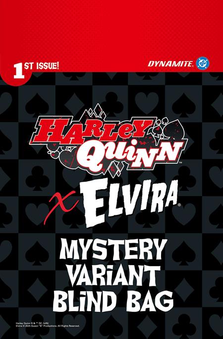 Harley Quinn X Elvira 1 Comic Blind Bag Variant Dynamite Entertainment 2025