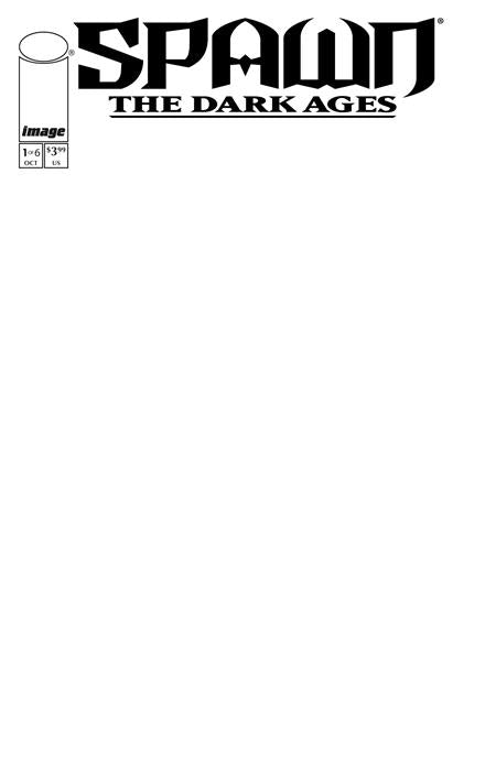 Spawn: The Dark Ages, Vol. 2 1 Comic Blank Variant Image Comics 2025