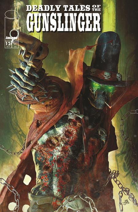 DEADLY TALES OF THE GUNSLINGER SPAWN #12 CVR A BJORN BARENDS Image Comics Jimmy Palmiotti Eduardo Pansica Bjorn Barends PREORDER