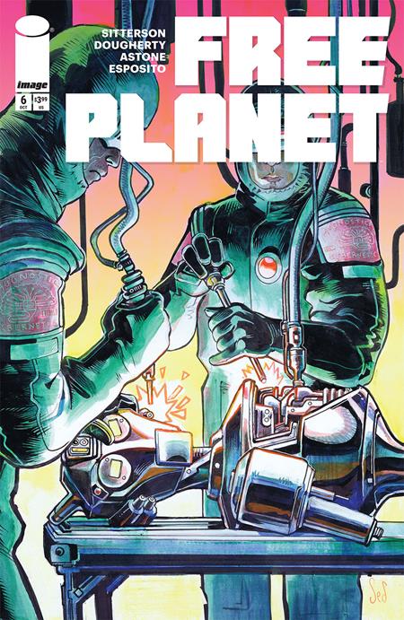 Free Planet 6 Comic Jed Dougherty Surgery Image Comics 2025