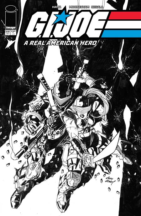 G.I. Joe: A Real American Hero 2023 (Image) 321 Comic Andy Kubert B&w Image Comics 2025