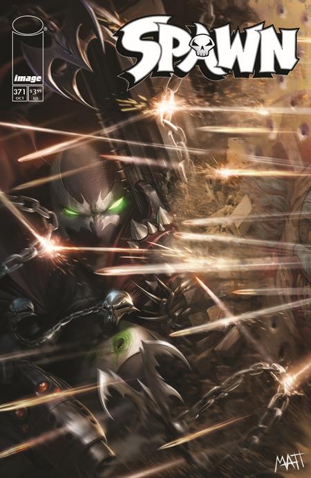 Spawn 371 Comic Francesco Mattina Image Comics 2025