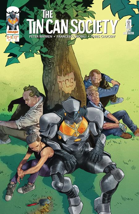 The Tin Can Society 9 Comic Francesco Mobili Image Comics 2025
