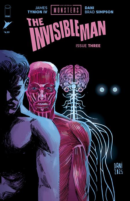 Universal Monsters: The Invisible Man 3 Comic Dani & Brad Simpson Image Comics 2025