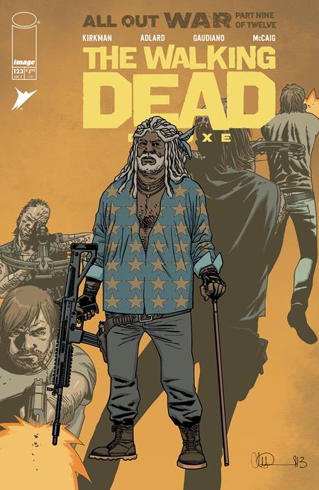 The Walking Dead Deluxe 123 Comic Charlie Adlard & Dave Mccaig Image Comics 2025