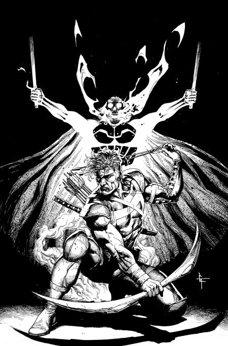 Geiger, Vol. 2 18 Comic Gary Frank Youngblood Team-Up B&W Variant Image Comics 2025