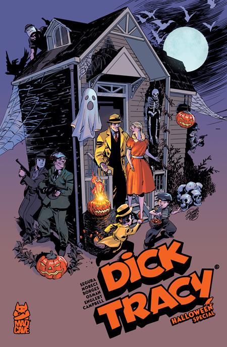 Dick Tracy Halloween Special 1 Comic Geraldo Borges Mad Cave 2025