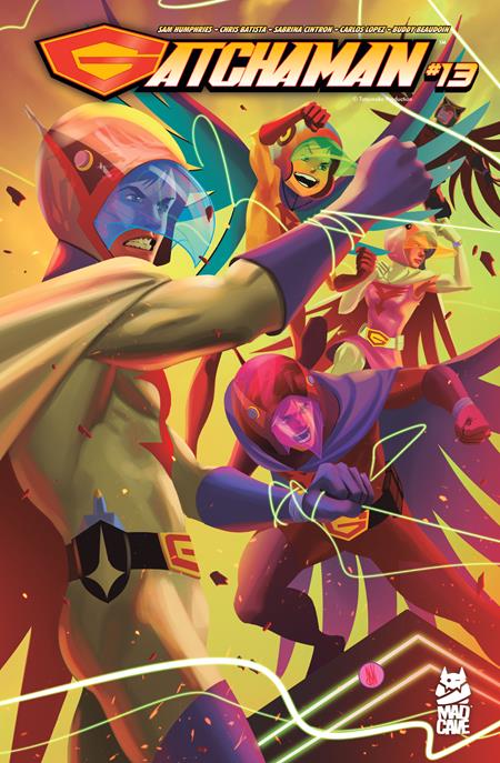 Gatchaman 13 Comic Inaki Miranda Mad Cave 2025