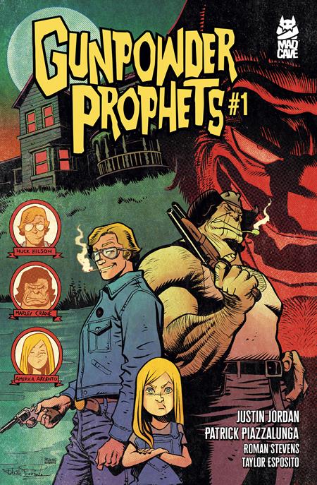 Gunpowder Prophets: Death In Texas 1 Comic Patrick Piazzalunga Mad Cave 2025