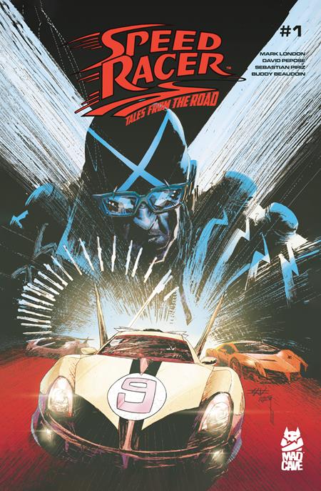 Speed Racer: Tales from the Road 1 Comic Shane Connery Volk Variant Mad Cave 2025