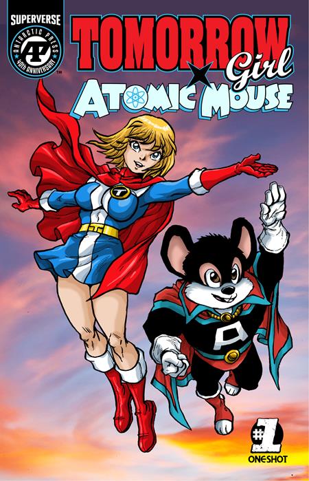 Tomorrow Girl X Atomic Mouse 1 Comic Ben Dunn Massive 2025