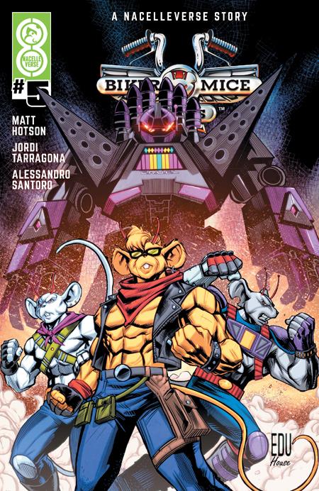 Biker Mice From Mars (Oni Press), Vol. 2 5 Comic Edu Souza Oni Press 2025