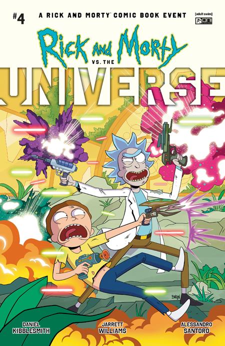 Rick and Morty vs. The Universe 4 Comic Dave Bardin Oni Press 2025