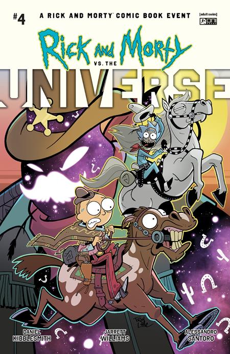 Rick and Morty vs. The Universe 4 Comic Troy Little Variant Oni Press 2025