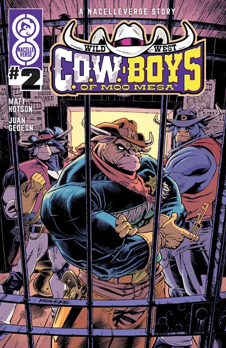 Wild West COW-Boys of Moo Mesa 2 Comic Andrew Krahnke Oni Press 2025