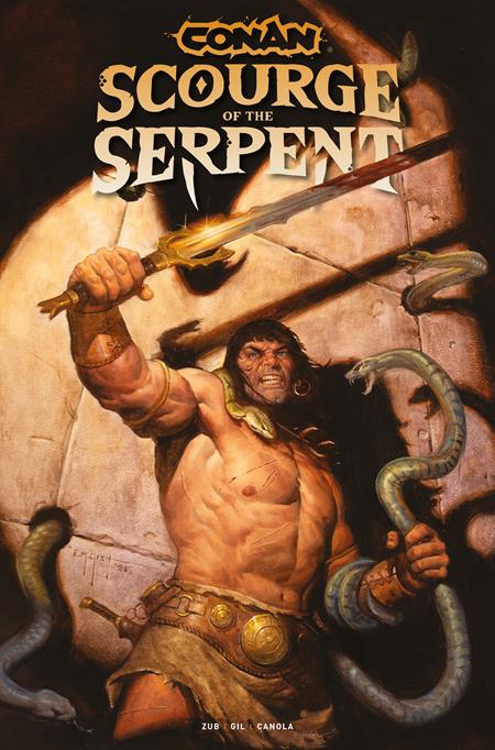 Conan The Barbarian: Scourge Of The Serpent 2 Comic Em Gist Titan Comics 2025