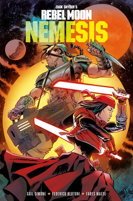 Rebel Moon: Nemesis 4 Comic Frank Mazzoli Variant Titan Comics 2025