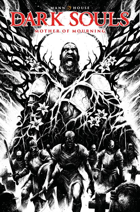 Dark Souls: Mother Of Mourning 1 Comic Maan House B&W Variant Titan Comics 2025