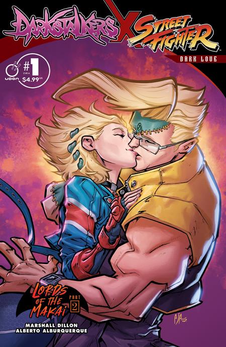Darkstalkers X Street Fighter: Dark Love 1 Comic Alberto Alburquerque Udon Comics 2025