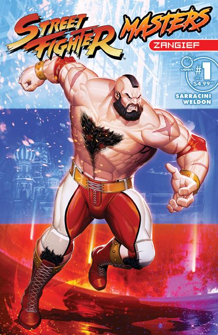 Street Fighter Masters Zangief 1 Comic Genzoman Udon Comics 2025