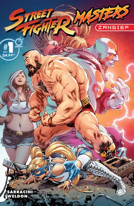 Street Fighter Masters Zangief 1 Comic Matthew Weldon Variant Udon Comics 2025