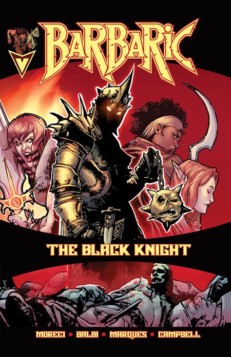 Barbaric: The Black Knight 1 Comic Nathan Gooden Vault Comics 2025