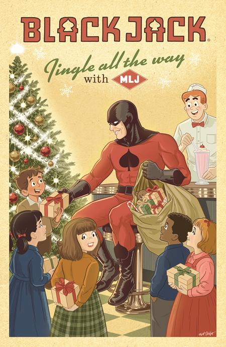 ARCHIES CHRISTMAS SPECTACULAR (ONE SHOT) CVR F MATT TALBOT BLACK JACK FOIL VAR Archie Comics Publications Ian Flynn Dan Parent, Bob Smith, Glenn Whitmore, Jack Morelli Matt Talbot PREORDER
